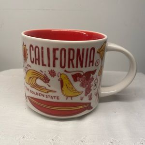 Starbucks “California the Golden State” Been there series mug. 2017